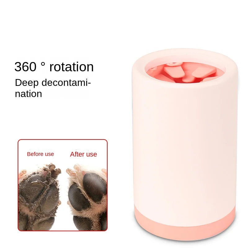 Pet Paw Cleaner Cup – Soft Silicone & Reusable for Dogs & Cats - Tranquil’Eau