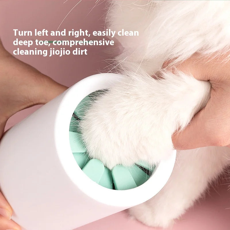 Pet Paw Cleaner Cup – Soft Silicone & Reusable for Dogs & Cats - Tranquil’Eau